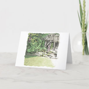 Good luck holiday card