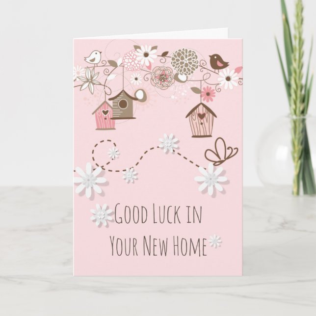 Good Luck in Your New Home Card (Front)