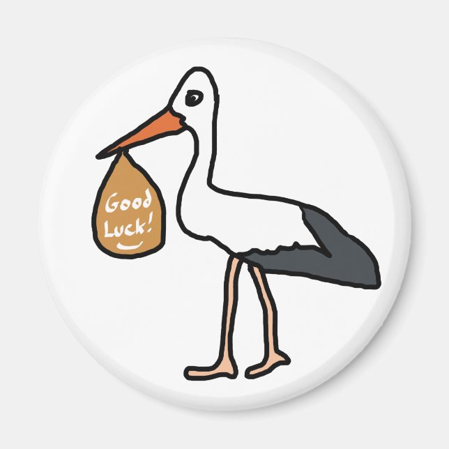 Good Luck IVF Magnet (Front)