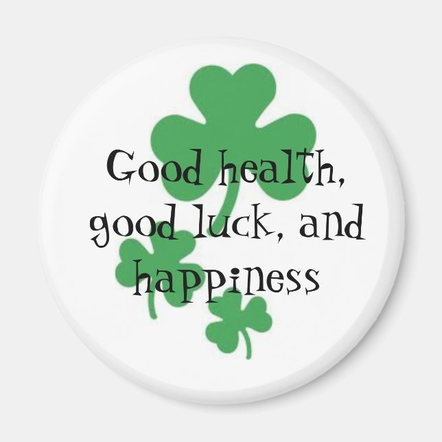 Good Luck Magnet (Front)