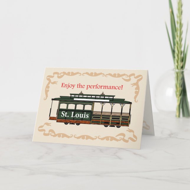 Good Luck Musical,  Trolley Car Card (Front)