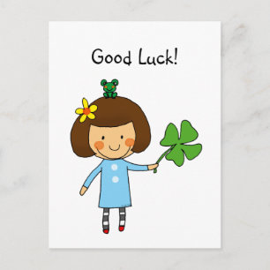 Good Luck Postcard