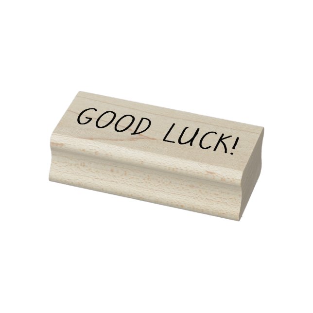 Good Luck Rubber Art Stamp (Stamp)