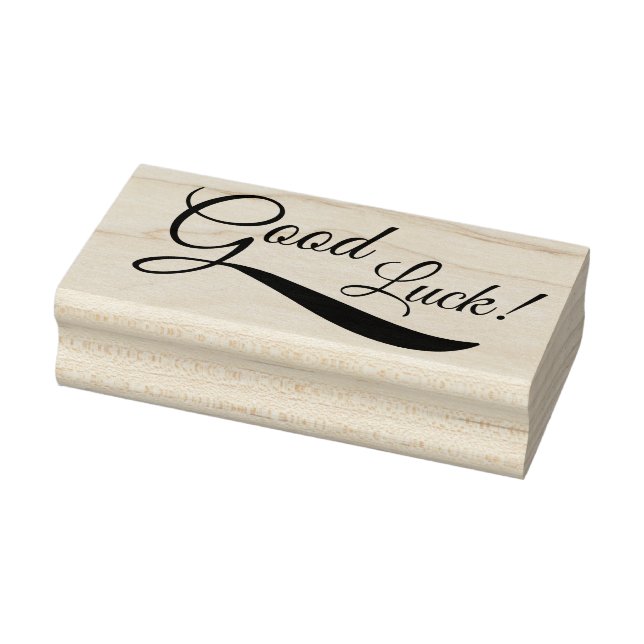 Good Luck! Rubber Stamp (Stamp)