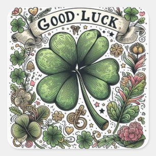 Good luck sticker
