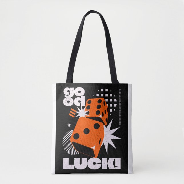 Good luck  tote bag (Front)