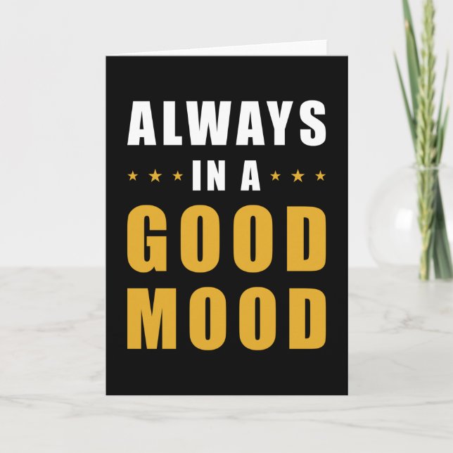 Good Mood Card (Front)