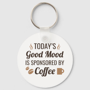 Good Mood Coffee Keychain