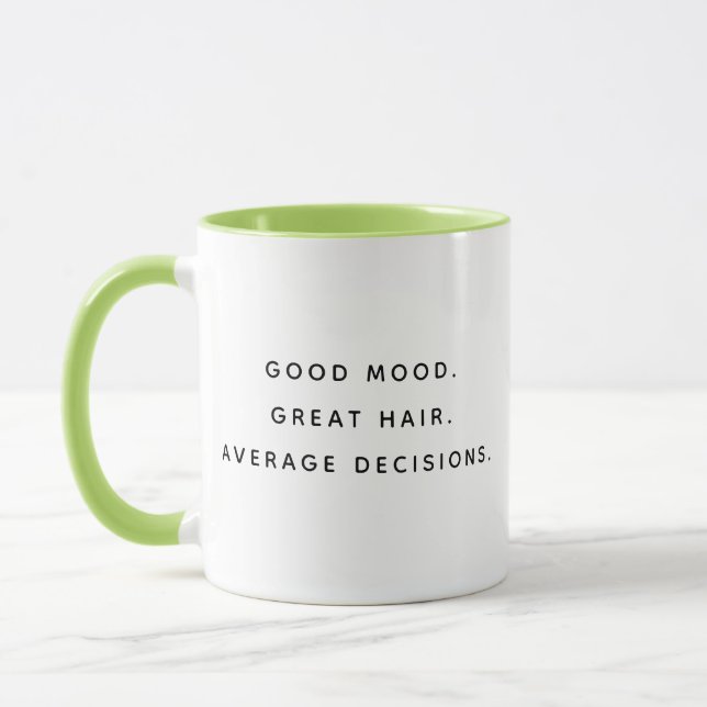 Good Mood Happy Humorous Coworker Mug (Left)