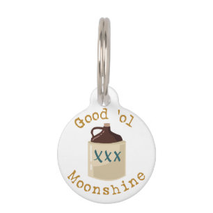 Good Moonshine Pet Tag
