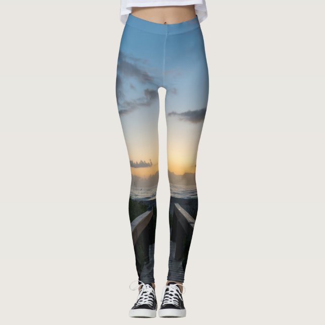 Good Morning 2017 Leggings (Front)