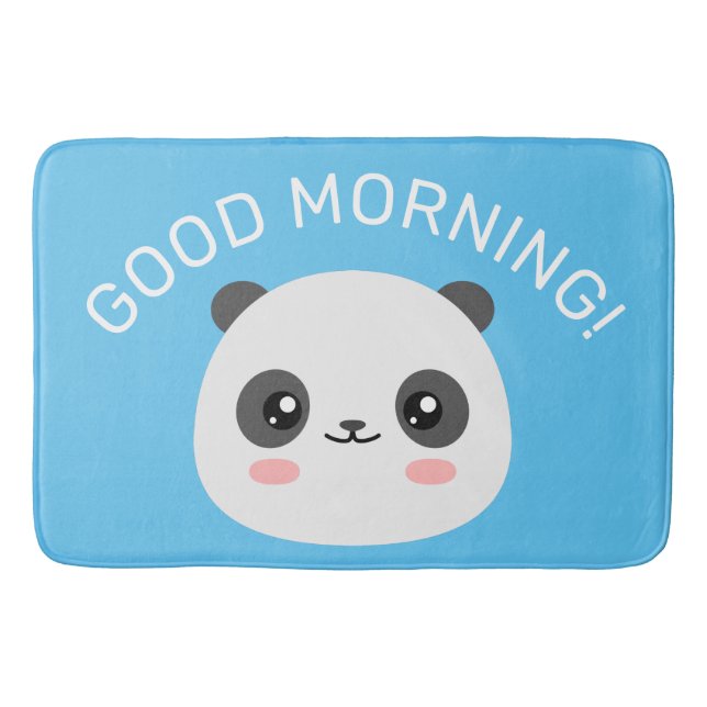 Good morning bath mat (Front)