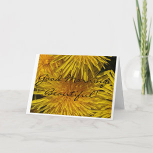 Good Morning Beautiful  Card