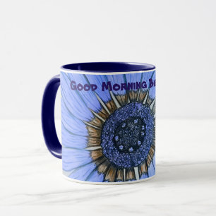 Good Morning Beautiful!! Flower Coffee Mug