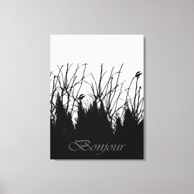 Good Morning Canvas Print (Front)