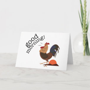 Good Morning Card