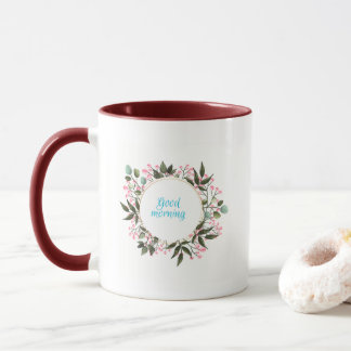 good morning cermic mug for tea &coffee