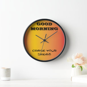 Good Morning  Clock