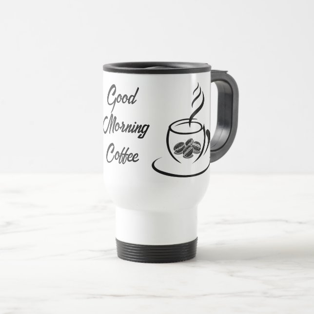 Good Morning Coffee Mug (Front Right)