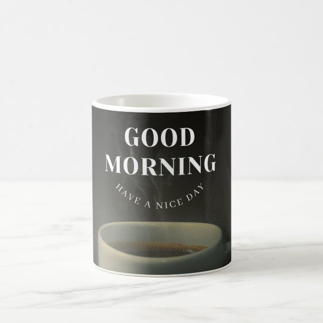 good morning coffee mug (Center)