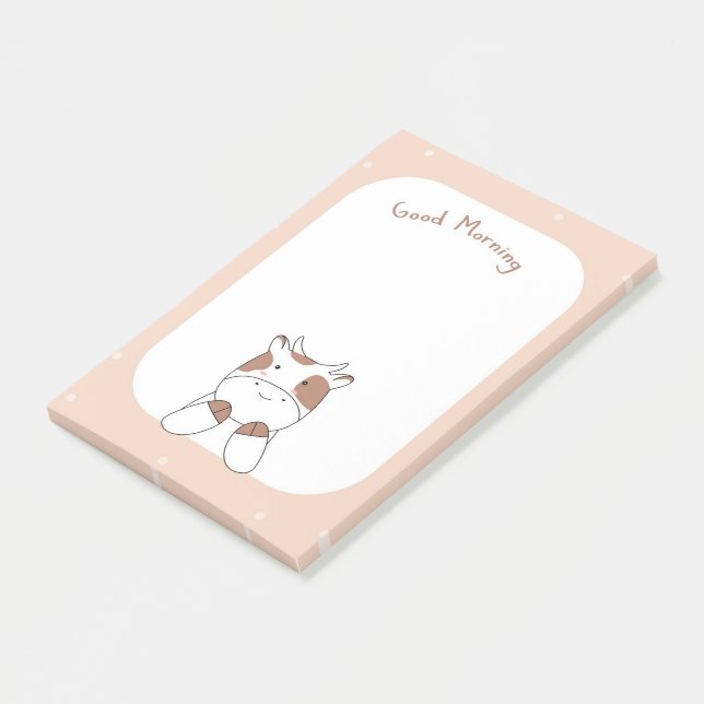 Good Morning Cow Notes (Angled)