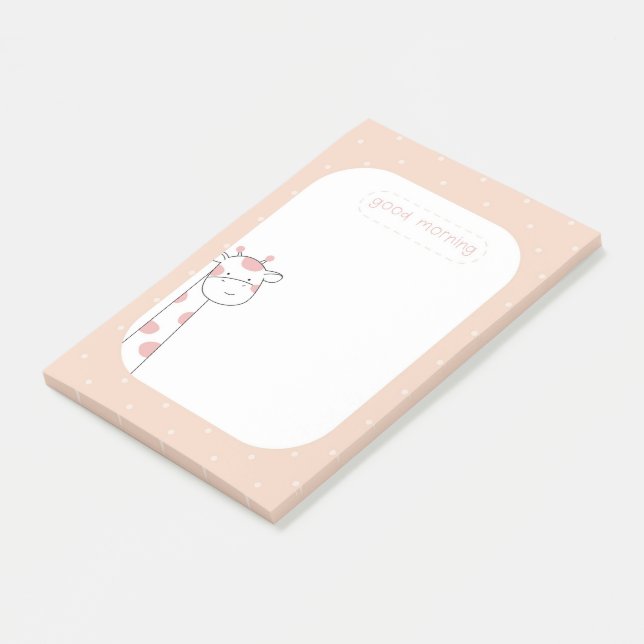 Good Morning Giraffe  Post-it Notes (Angled)