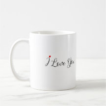 "Good Morning Handsome, I Love You" Love You Mug