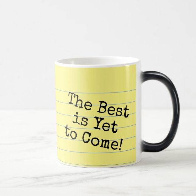 Good Morning Handsome! Legal Pad Morphing Mug (Right)