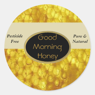 Good Morning Honey Labels