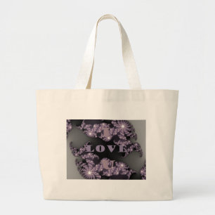 Good Morning I Love You Large Tote Bag