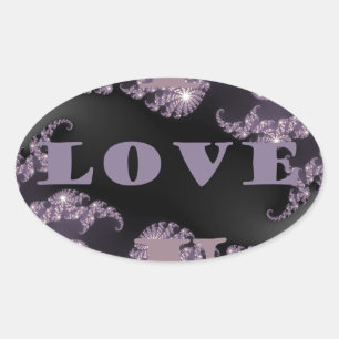 Good Morning I Love You.png Oval Sticker