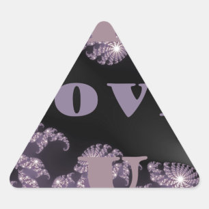 Good Morning I Love You.png Triangle Sticker