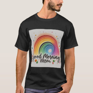 Good Morning Mom: Heartfelt Morning Greeting T-Shirt