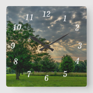 Good Morning Ozark Wall Clock