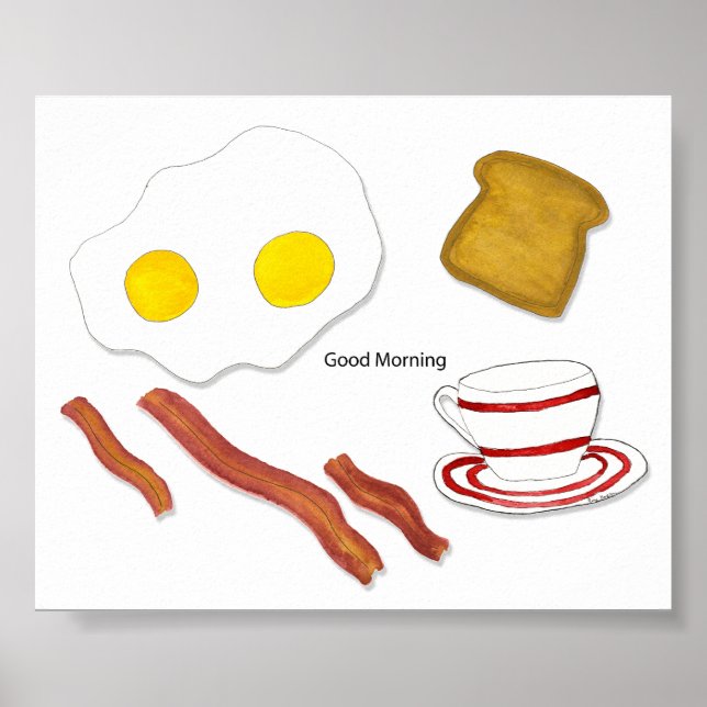 Good Morning Posters & Prints (Front)