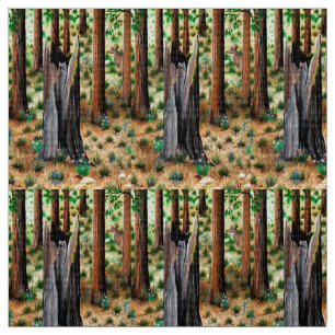 Good Morning Raccoon Fabric