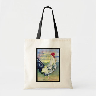 Good Morning Rooster Painting Bag