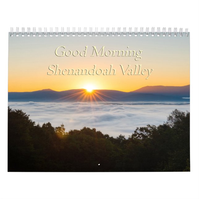 Good Morning Shenandoah Valley Calendar (Cover)