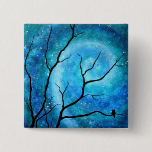 Good Morning Starshine 2 Inch Square Button