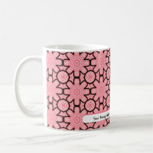 Good Morning START ROSE pattern Coffee Mug