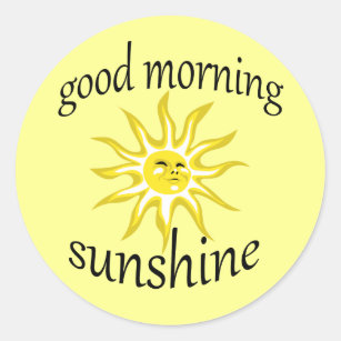 Good Morning Sunshine Affirmative Sticker