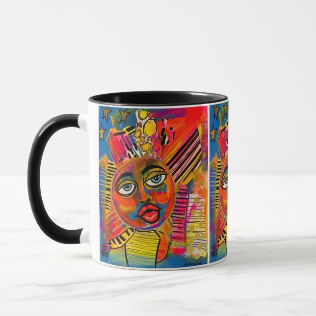 "Good Morning Sunshine" Beverage Mug (Left)