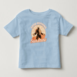 Good Morning Sunshine Bigfoot Humour Toddler T-shirt