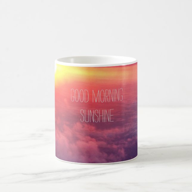 "Good Morning Sunshine" coffee mug (Center)