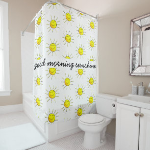 Good Morning Sunshine! Cute; yellow on white