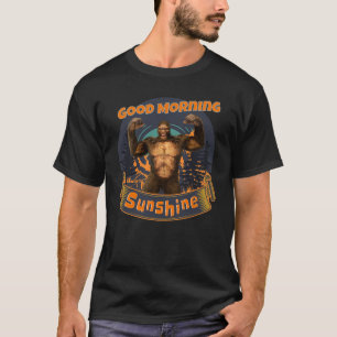 Good Morning Sunshine Funny Bigfoot T-Shirt