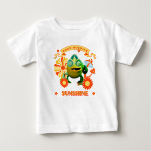 Good Morning Sunshine Funny Chameleon Baby T-Shirt