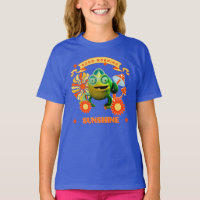 Good Morning Sunshine Funny Chameleon