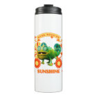 Good Morning Sunshine Funny Chameleon