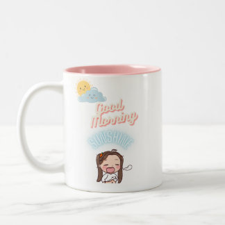 Good Morning Sunshine Kawai Girly Mug (11 oz)